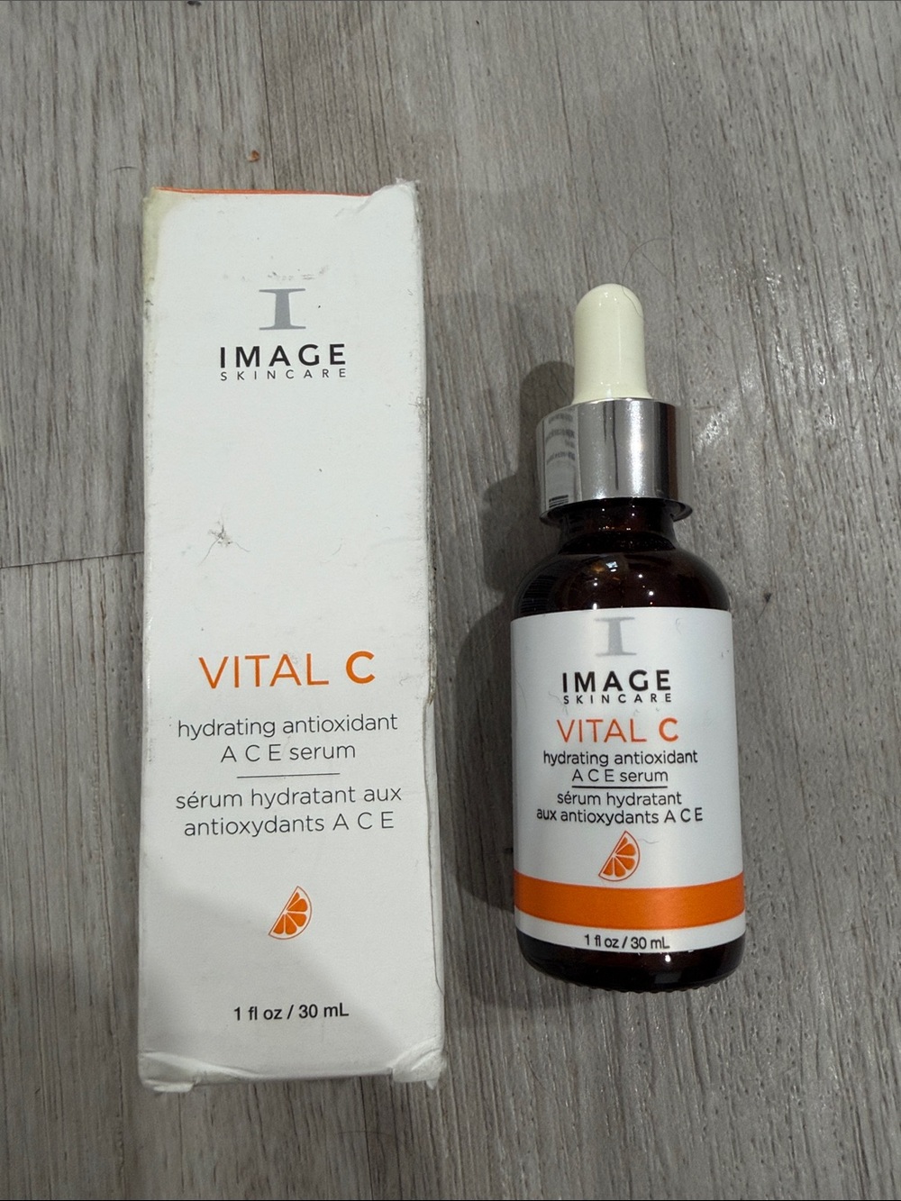 Image Skincare Vital C Hydrating Antioxidant A C E Serum - Used Once